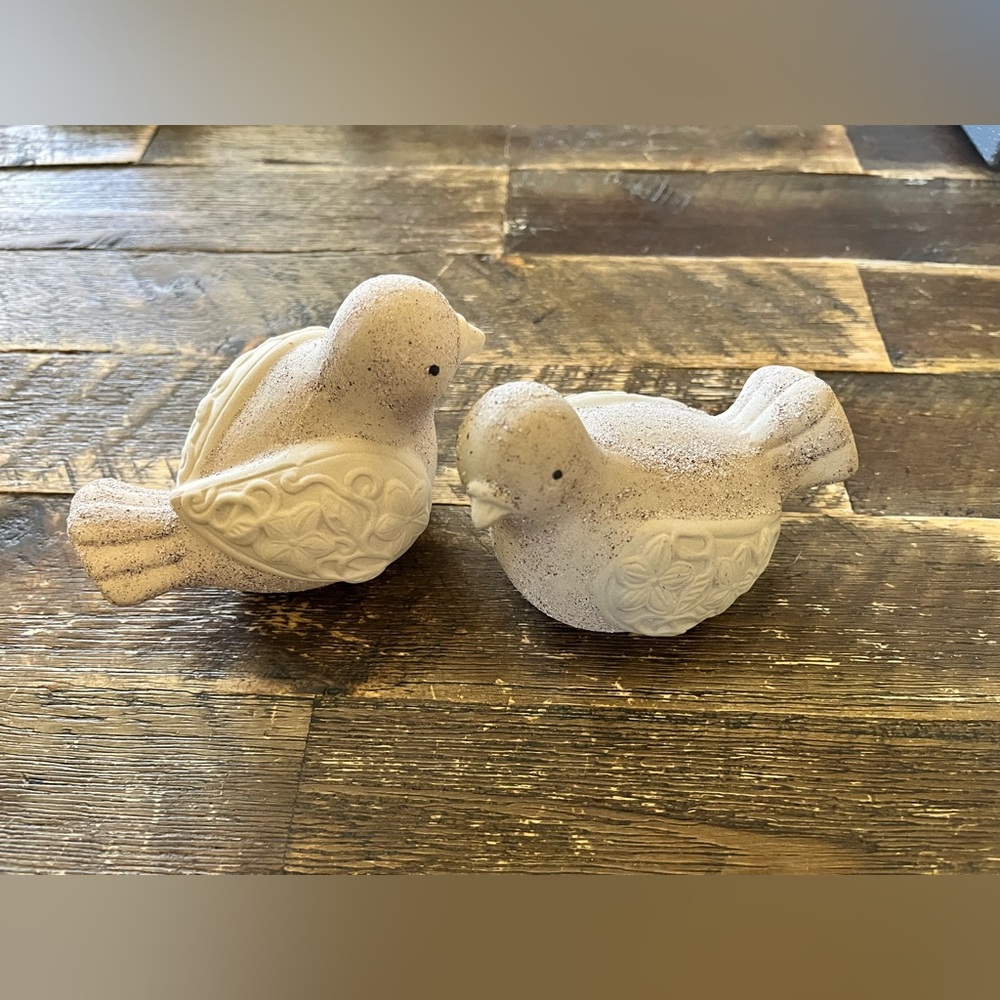 Ceramic bird decor — set of 2 - Picture 6 of 7